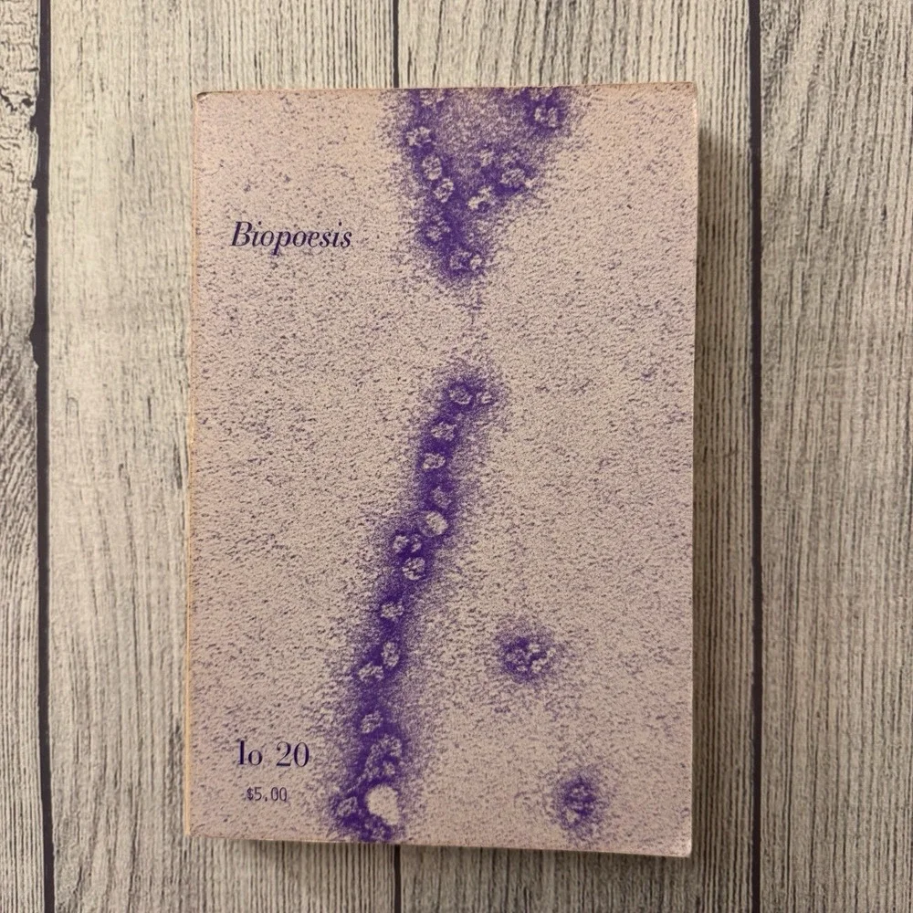 Biopoesis Io 20 1974 Harvey Bialy Robert Kelly Literary Journal Poetry Rare‎